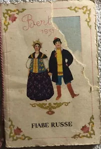 Calendarietto Fiabe Russe di Aa.vv., 1931, Bertelli
