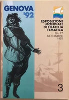 Genova 92 Esposizione mondiale di filatelia tematica 3 di AA.VV., 1992, EMFT