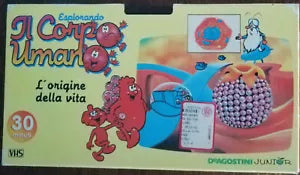 Esplorando il corpo umano, l origine della vita - DeAgostini Junior,1998 - VHS-A
