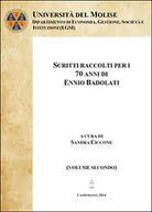 Scritti raccolti per i 70 anni, di Ennio Badolati Vol.2, Sandra Ciccone, 2014