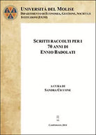 Scritti raccolti per i 70 anni di Ennio Badolati Vol.1 Ciccone, 2014