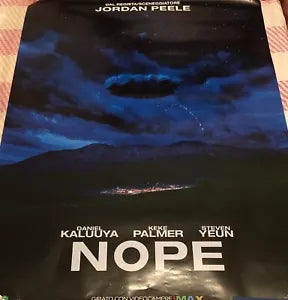 Poster locandina Nope 100x70 cm ORIGINALE da cinema 2022 di Jordan Peele