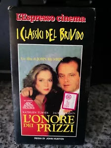 L Onore dei Prizzi - vhs -1985 - l Espresso cinema -F