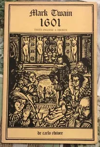 1601 Testo inglese a fronte di Mark Twain