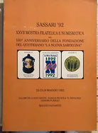 Sassari ’92 - XVII Mostra filatelica e numismatica di Aa.vv., 1992, Comune Di