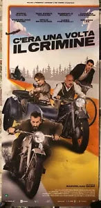 Poster locandina C era una volta il crimine 33x70 cm ORIGINALE da cinema 2022 d