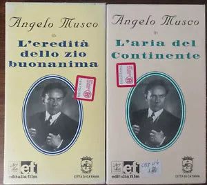 L eredita dello zio buonanima; L aria del continente - Angelo Musco - VHS - A