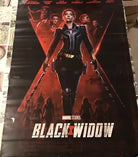 Poster locandina Black Widow 100x70 cm ORIGINALE da cinema 2021 di Cate Shortl
