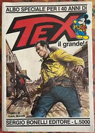 Albo speciale per i 40 anni di Tex il grande di Claudio Nizzi