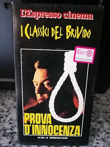Prova d innocenza - vhs - 1984 - L Espresso cinema -F