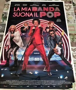 Poster locandina La mia banda suona il Pop 100x70 cm ORIGINALE da cinema 2020 di