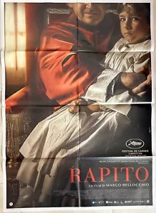 Poster locandina Rapito 100x140 ORIGINALE da cinema di Marco Bellocchio