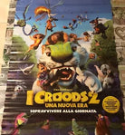Poster locandina I Croods 2 Una nuova era 100x70 cm ORIGINALE da cinema 2020 di