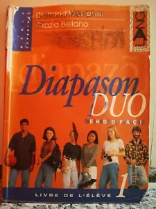 Diapason DUO Livre de l’elevete di Bellano Grazia, Bertrand Westphal, 2000, -F