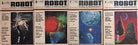 Robot rivista di fantascienza nr.5-6-7-11 di Aa.vv., 1970, Armenia Editore