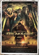 Poster locandina Freaks out 45x32 cm ORIGINALE da cinema 2021 di Gabriele Mainet