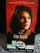film Rosso - vhs - 1994 - corriere della sera -F