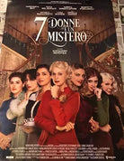 Poster locandina 7 donne e un mistero 100x70 cm ORIGINALE da cinema 2021 di Ales