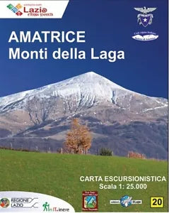 Amatrice e Monti della Laga Carta escursionistica 1