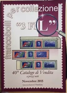 Francobolli per collezione 3 FIL di Aa.vv., 2015, 3 Fil