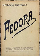 Fedora di Umberto Giordano di Arturo Colautti