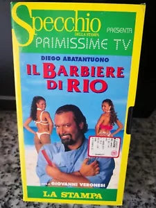 Il Barbiere di Rio - vhs - 1996 - La stampa -F