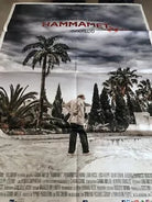 Poster locandina Hammamet 100x140 cm ORIGINALE da cinema 2020 di Gianni Amelio