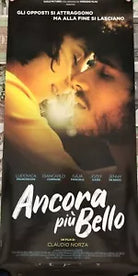 Poster locandina Ancora pi bello 33x70 cm ORIGINALE da cinema 2021 di Claudio N