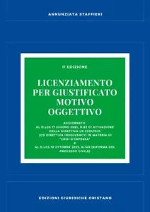 Licenziamento per giustificato motivo oggettivo di Annunziata Staffieri