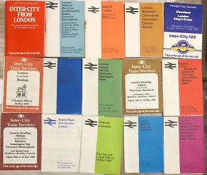 Lotto 50 Travel RailDrive Guide ferroviarie vintage di Aa vv