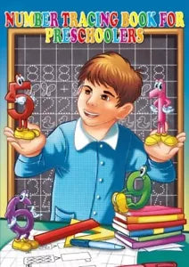 Number tracing book for preschoolers Learning to trace numbers