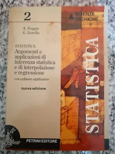 Statistica Scienze e tecniche 2 di A. Boggio , G. Borello, 1988, Pietrini -F