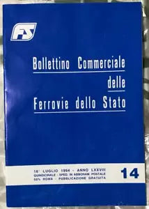 Bollettino commerciale delle Ferrovie dello Stato n 14 1994 di Aa vv