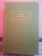Quo vadis ? di Enrico Sienkiewigz, 1963, Vallardi -F