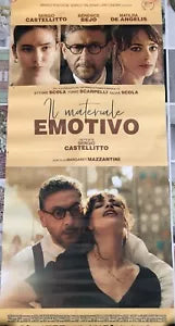 Poster locandina Il materiale emotivo 33x70 cm ORIGINALE da cinema 2021 di Sergi