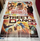 Poster locandina StreetDance 3D 140x200 in due pezzi ORIGINALE da cinema di Max