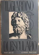 Il giardino di Esculapio di AA.VV., 1940, Roche Milano