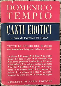 Canti erotici di Domenico Tempio