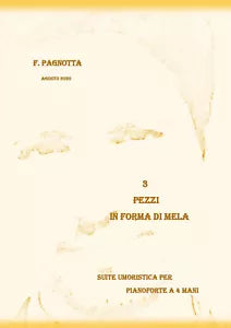Tre pezzi in forma di mela di Francesco Pagnotta, 2020, Youcanprint