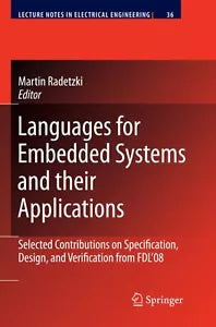 Languages for Embedded Systems and their Applications