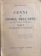 Cenni di storia dell’arte per gli istituti magistrali Vol.II di Mary Pittaluga,