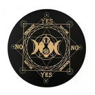 Wooden Divination Pendulum Game Board With Moon Star Divination Energy Carven Pl
