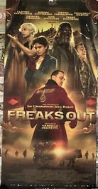 Poster locandina Freaks out 33x70 cm ORIGINALE da cinema 2021 di Gabriele Mainet