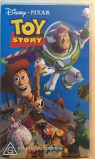 Toy Story VHS, 1995, Disney PIXAR IN INGLESE