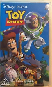 Toy Story VHS, 1995, Disney PIXAR IN INGLESE
