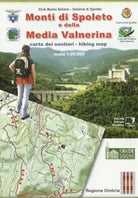 Monti di Spoleto e Media Valnerina Carta dei sentieri 1