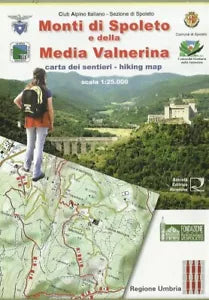 Monti di Spoleto e Media Valnerina Carta dei sentieri 1