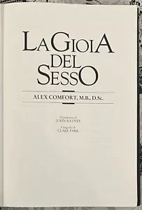 La gioia del sesso di Alex Comfort