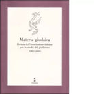 Materia giudaica