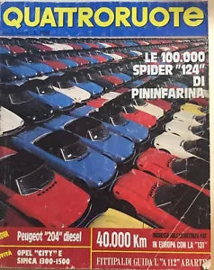 Quattroruote nr.234 di Aa.vv., 1975, Quattroruote